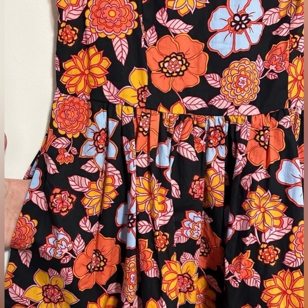 Modcloth Optimistic Effect Sleeveless Floral Alin… - image 6